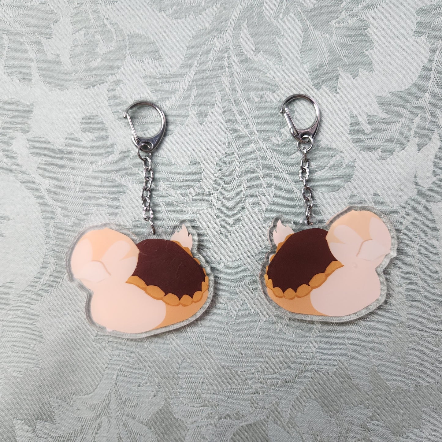 Turtle Duck Keychain