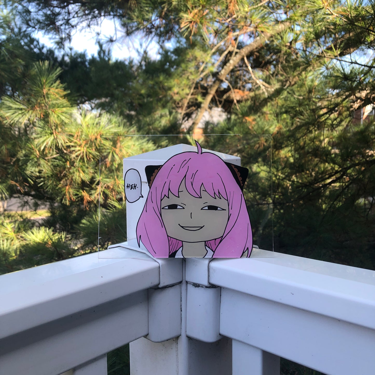 Hehe Acrylic Panel Painting