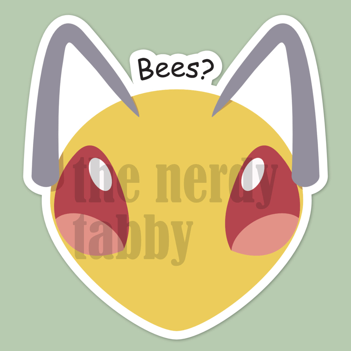 Bees? Sticker