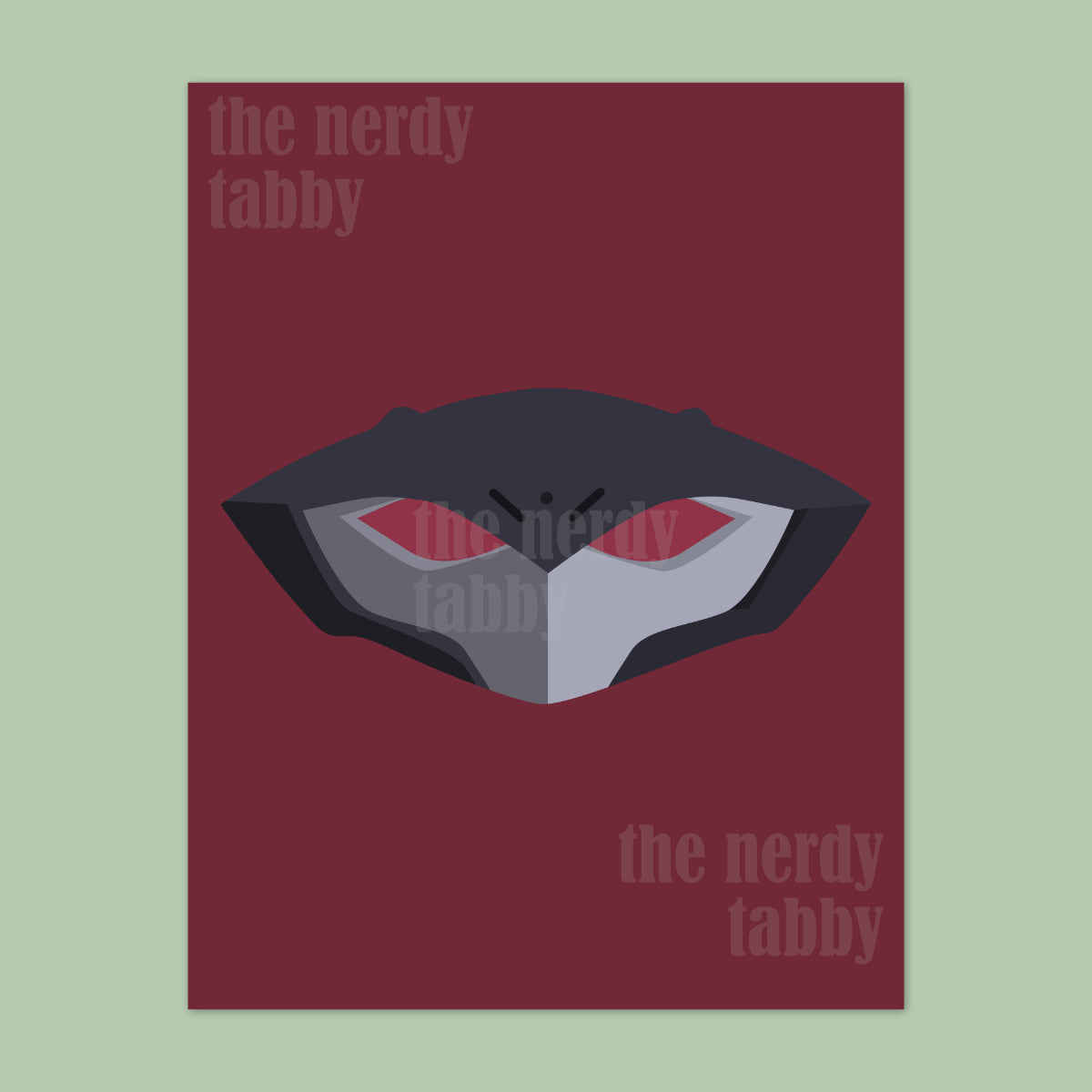 Black Manta Mask Portrait