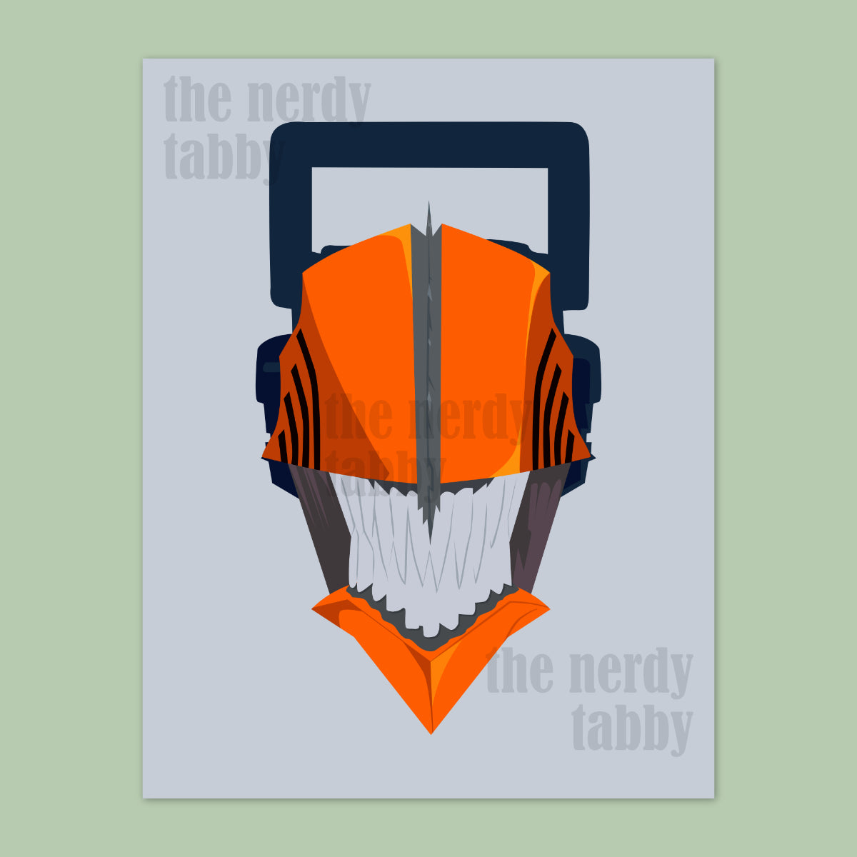 Chainsaw Devil Portrait