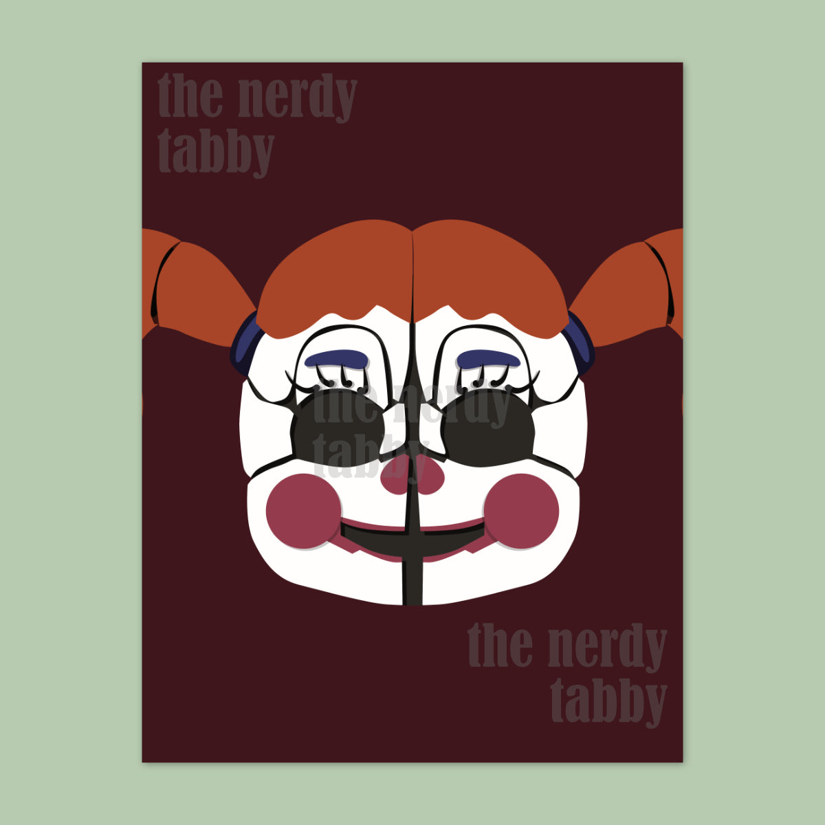 Circus Baby Portrait