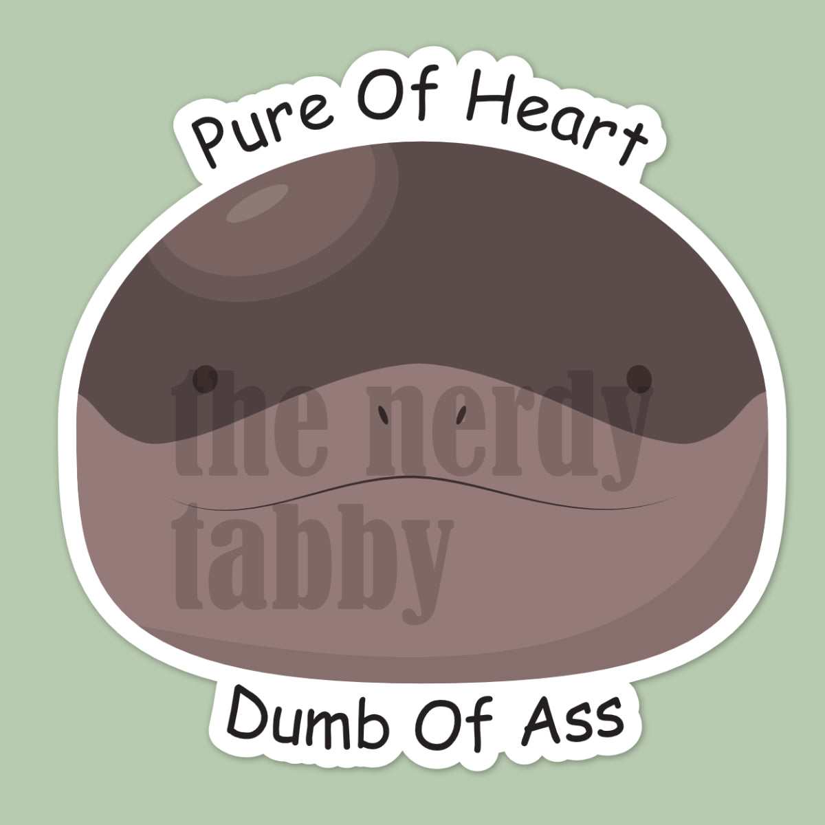 Pure of Heart Sticker