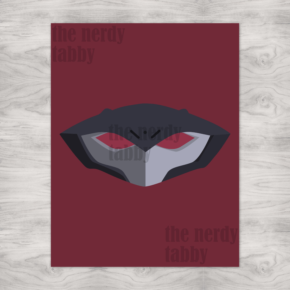 Black Manta Mask Portrait