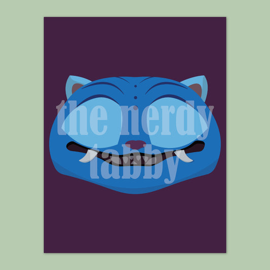 Derpy Tiger Portrait