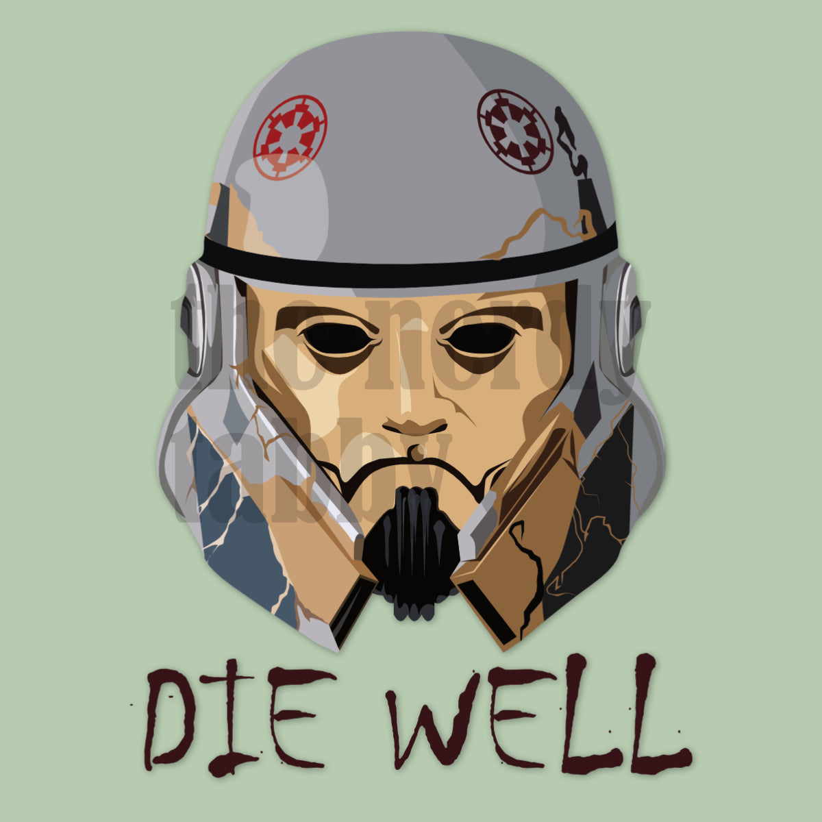 Die Well Clear Sticker