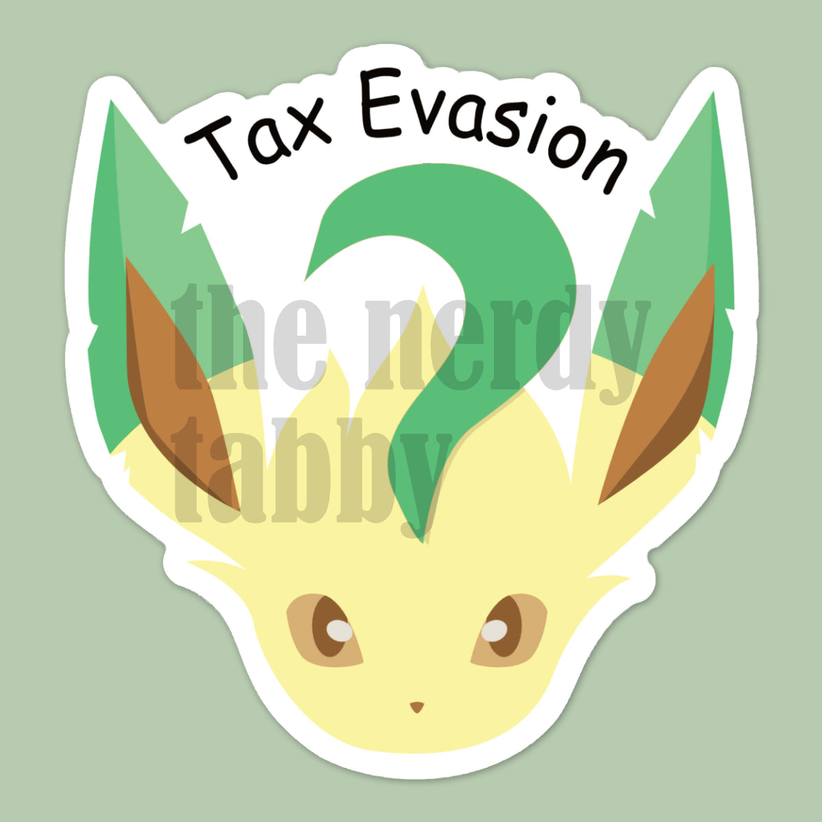 Tax Evasion Sticker