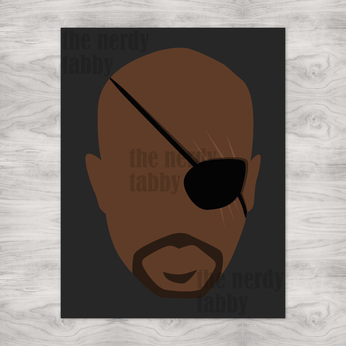 Nick Fury Portrait