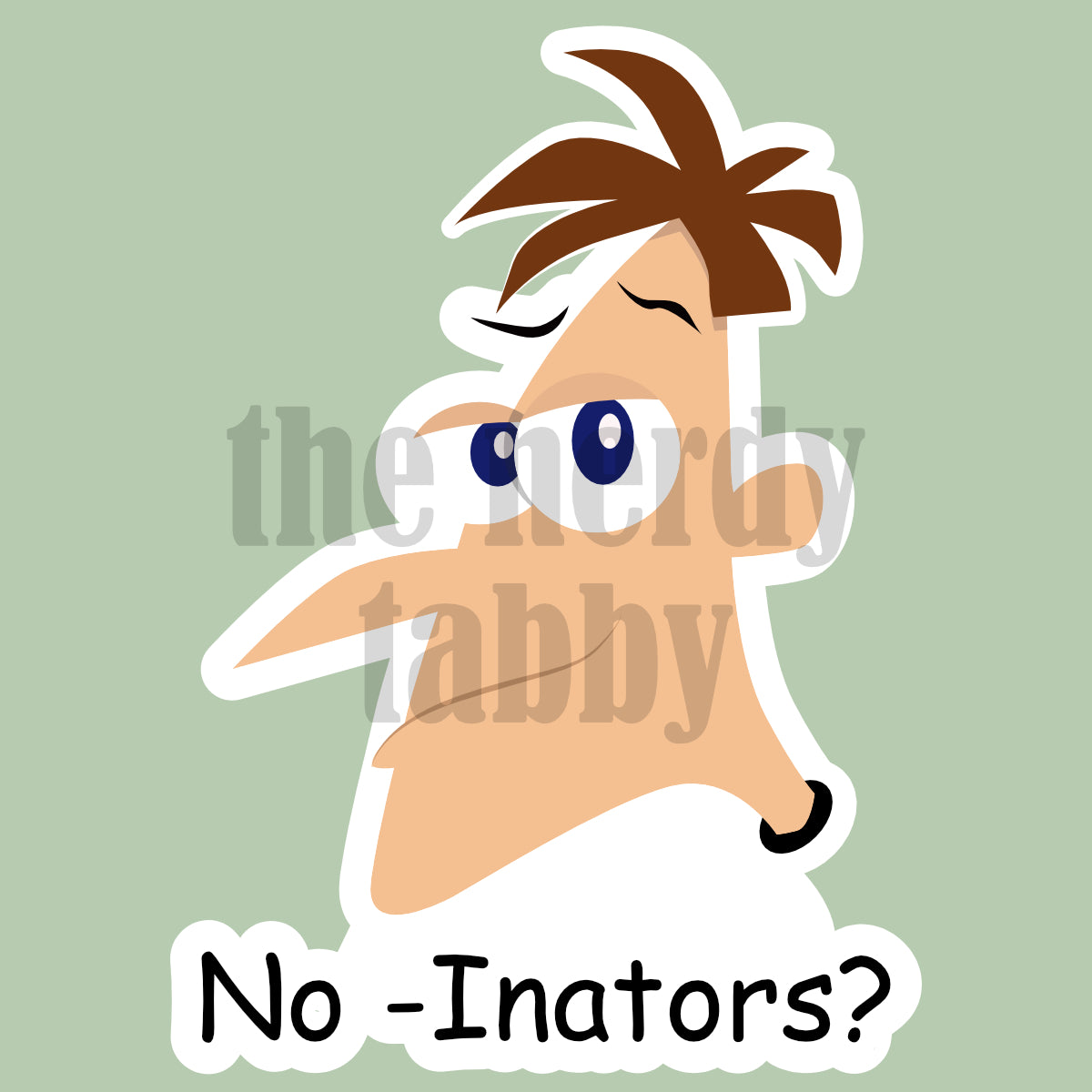 No -Inators Sticker