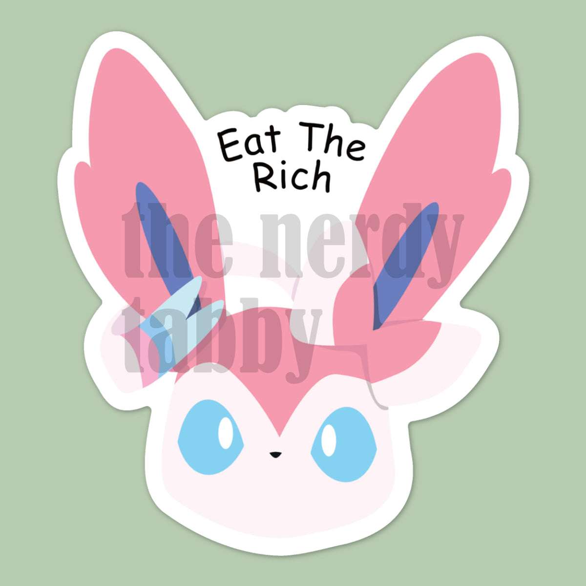 Eat The Rich Sticker