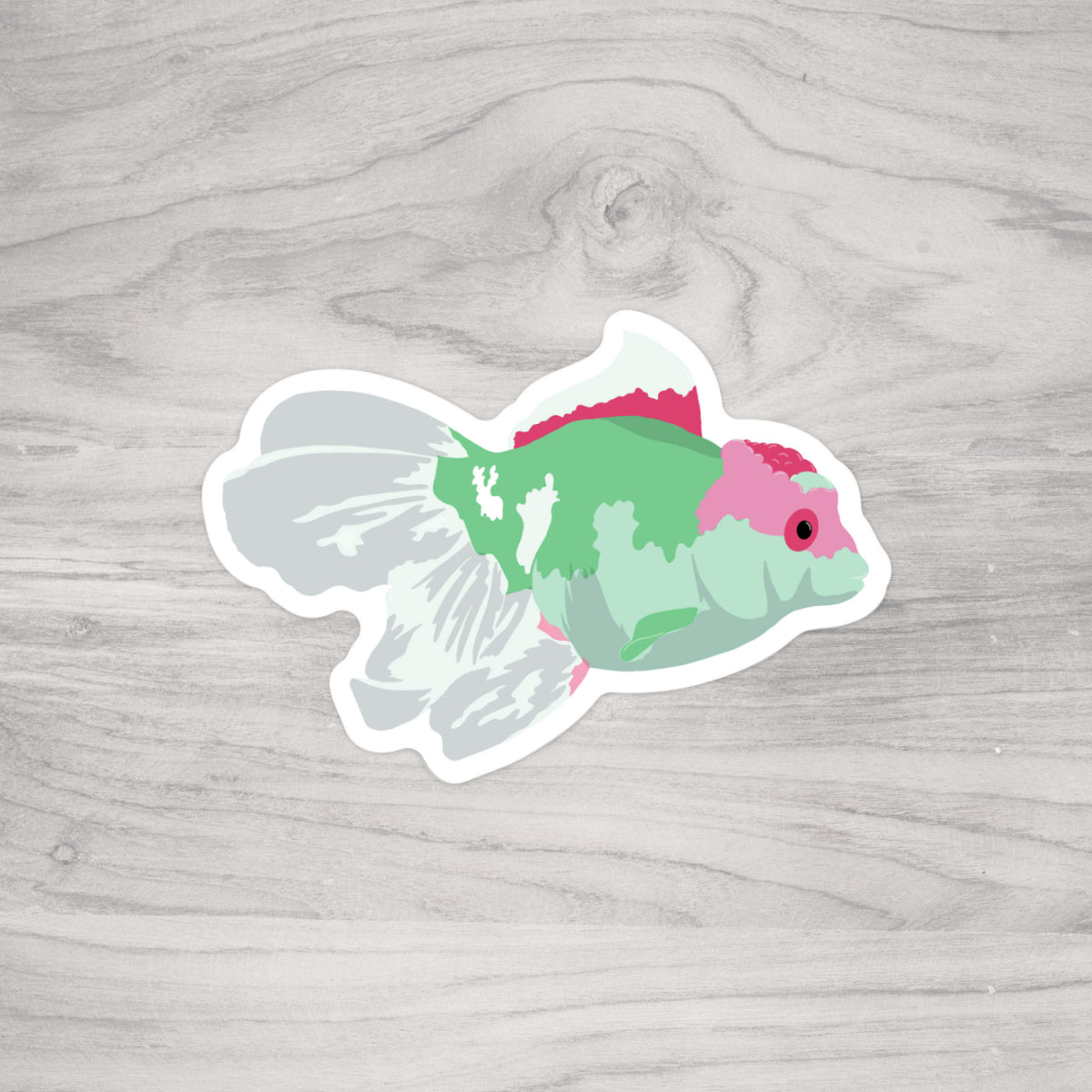 Watermelon Goldfish Sticker