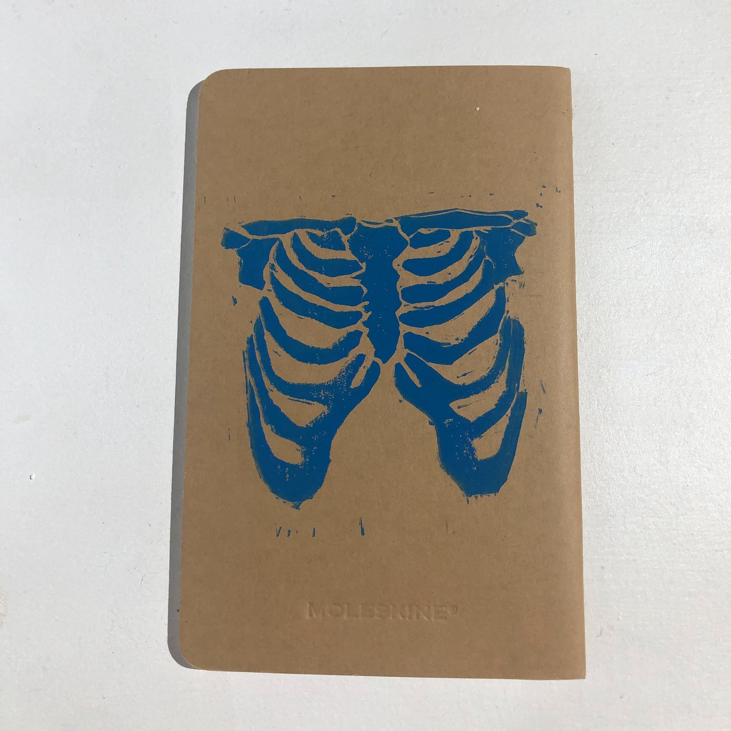 Blue Skeleton Small Notebook