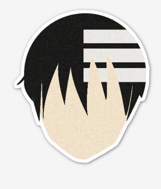 Death The Kid Face Sticker