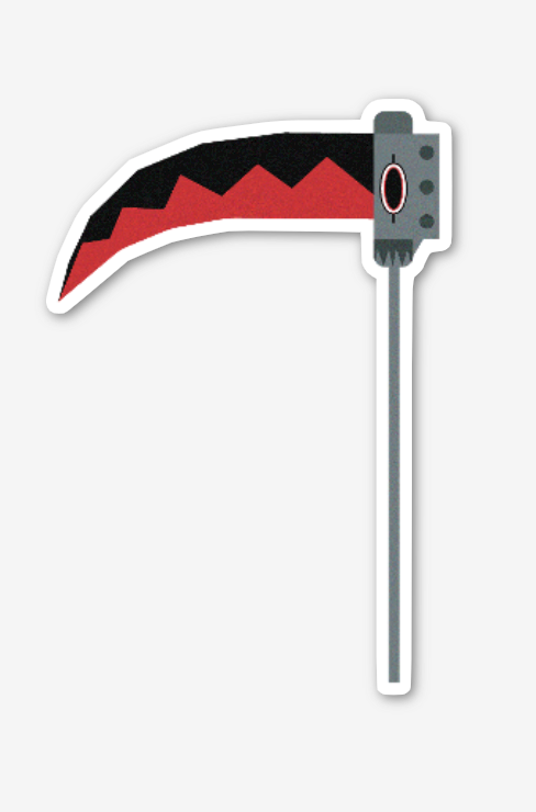 Soul in Scythe Form Sticker