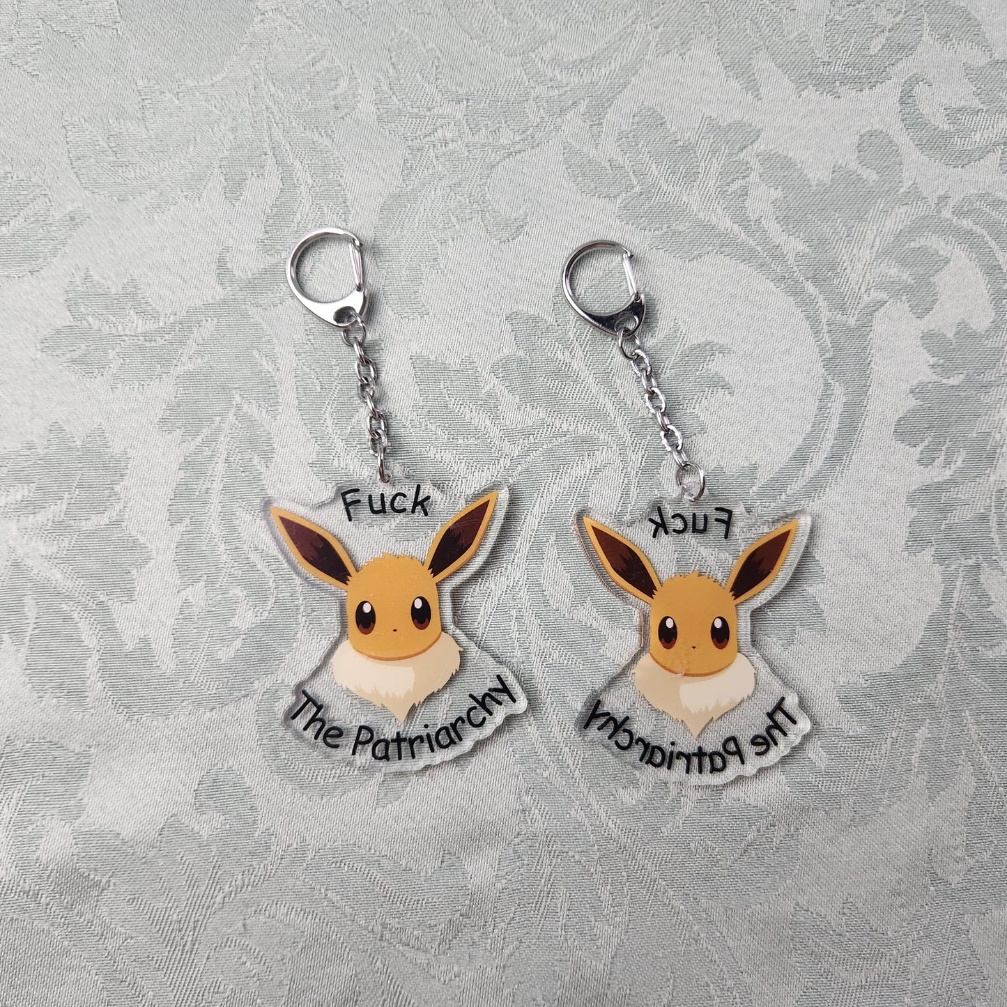 F*ck The Patriarchy Keychain