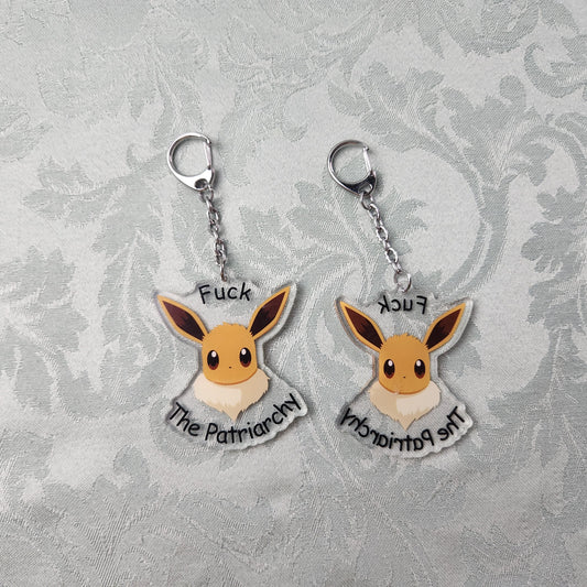 F*ck The Patriarchy Keychain