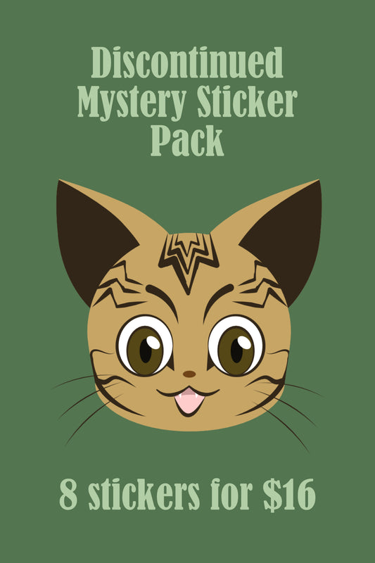 Discontinued Mystery Sticker Pack