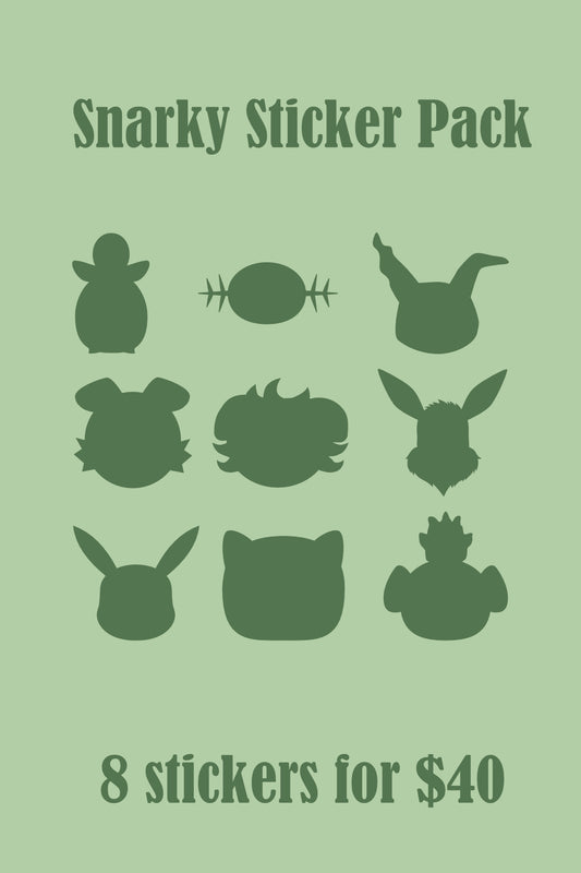 Mystery Snarky Sticker Pack