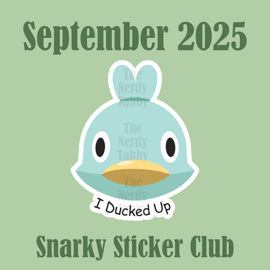 Snarky Sticker Club
