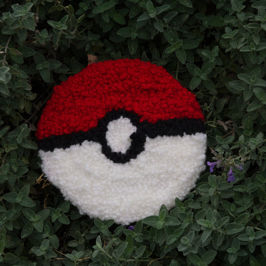 Small Pokeball Mug Rug