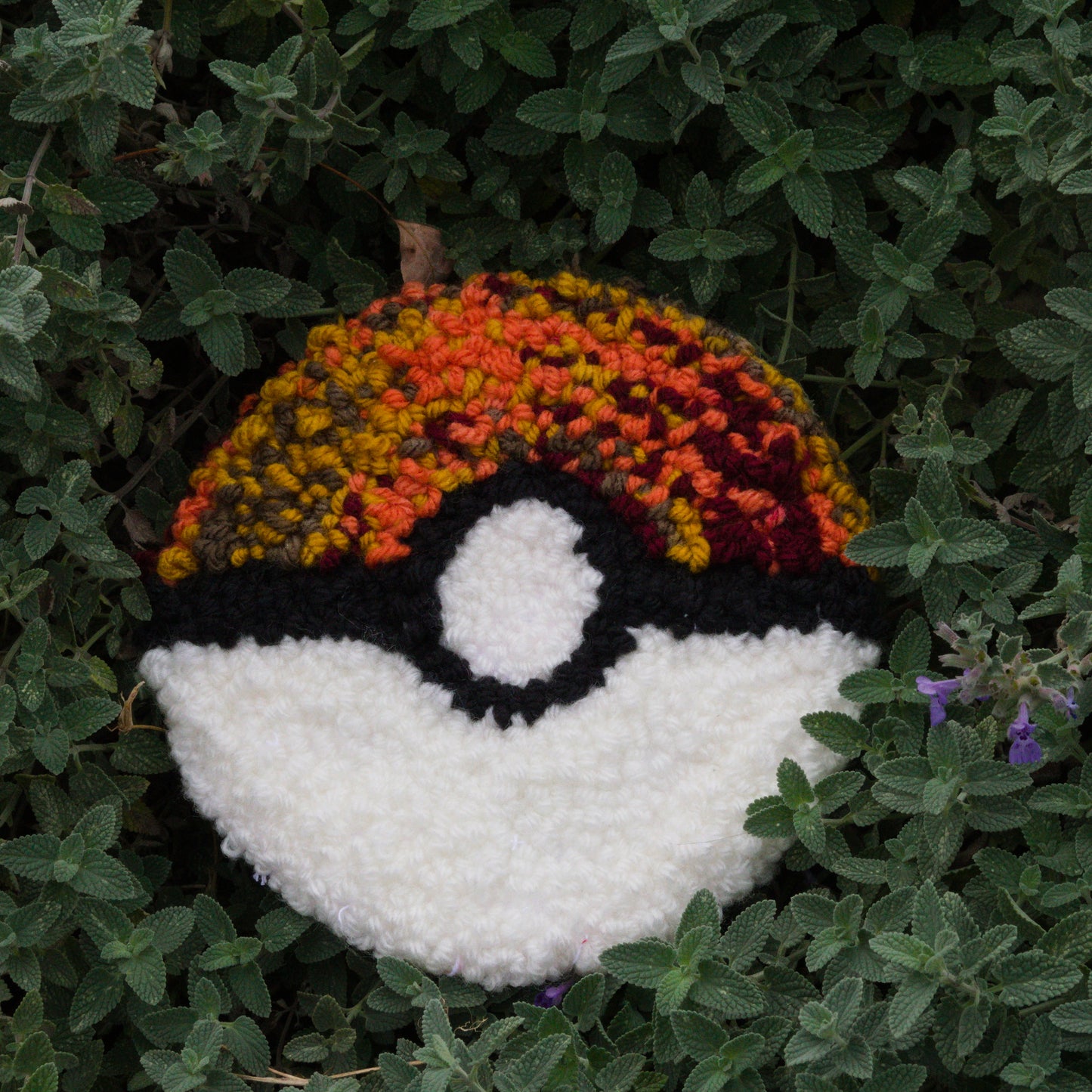 Autumn Small Pokeball Mug Rug