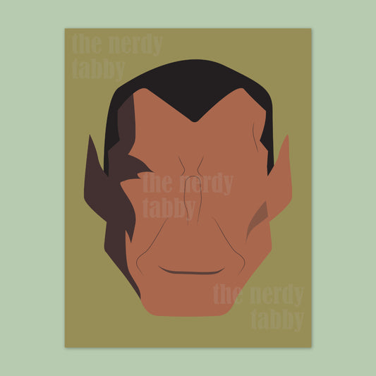 Black Atom Portrait