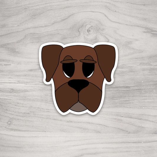 Boxer Sticker