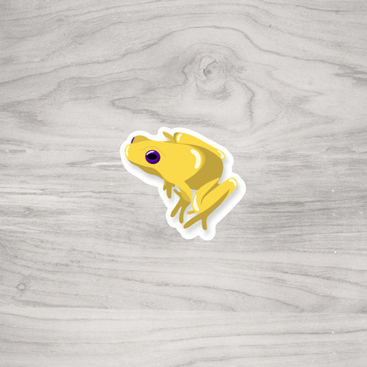 Butter Frog Sticker