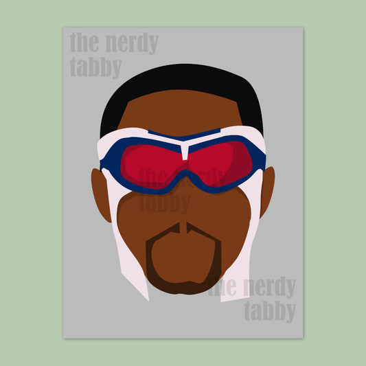 Sam Wilson's Captian America Portrait