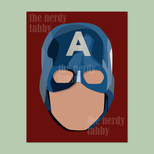 Steve Roger's Captian America Portrait