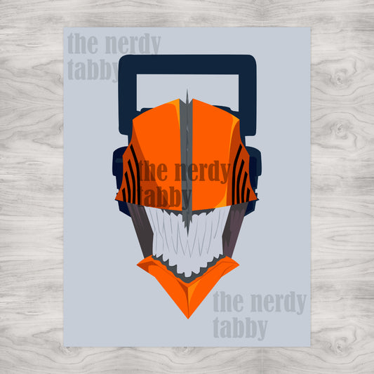 Chainsaw Devil Portrait