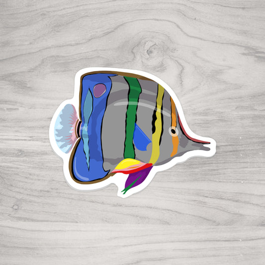 Color Spectrum Angel Sticker