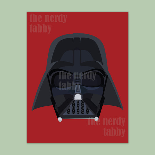 Darth Vader Helmet Portrait