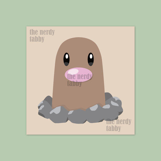 Diglett Portrait
