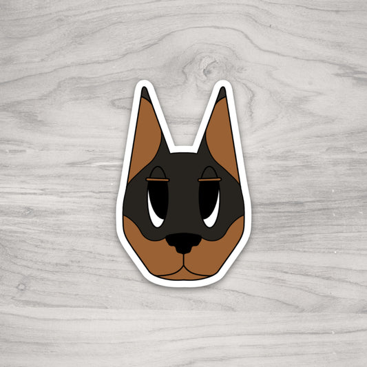 Doberman Sticker
