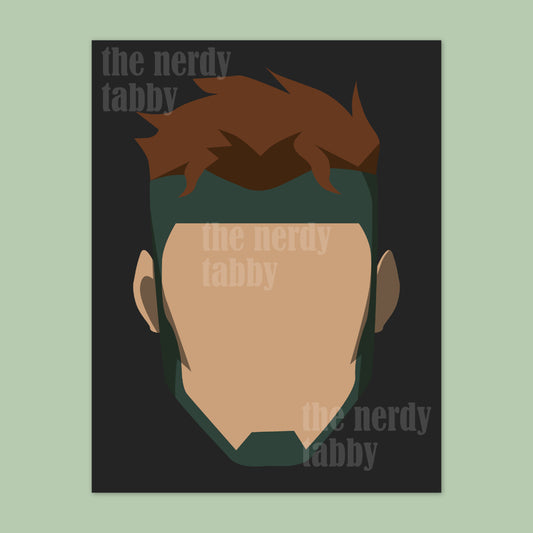 Geo-force Portrait