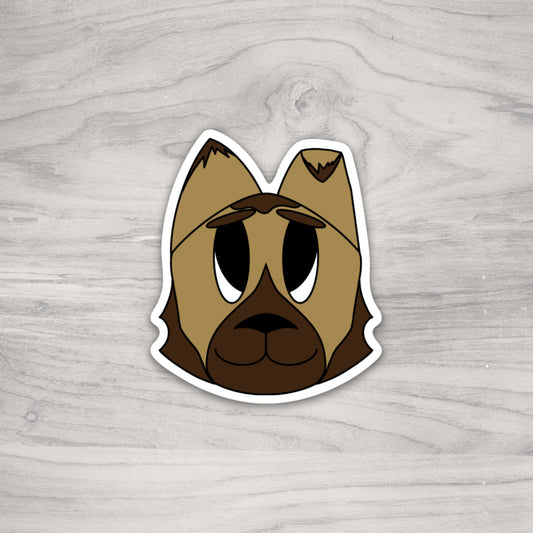 German Shepard Sticker