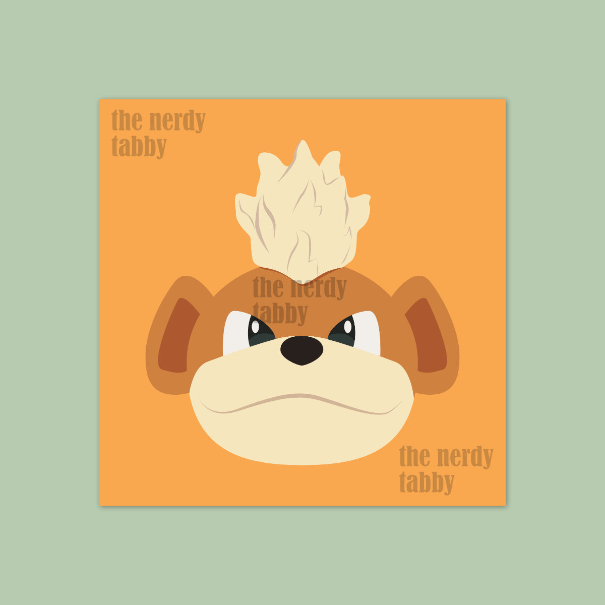 Growlithe Portrait