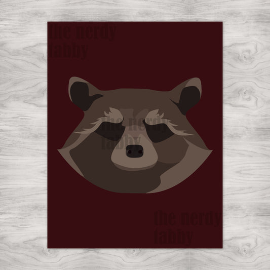 Rocket Raccoon Portrait