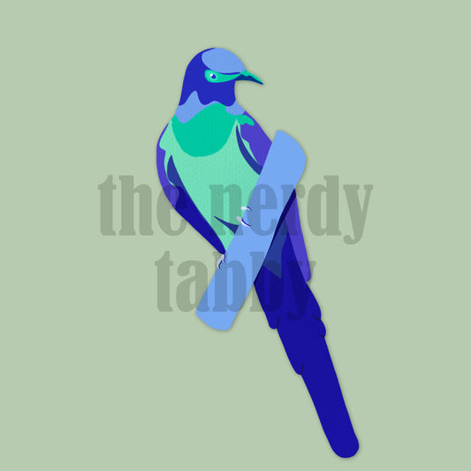Sea and Sky Bird Sticker