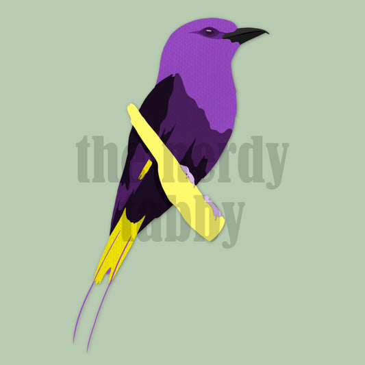 Dusk Bird Sticker