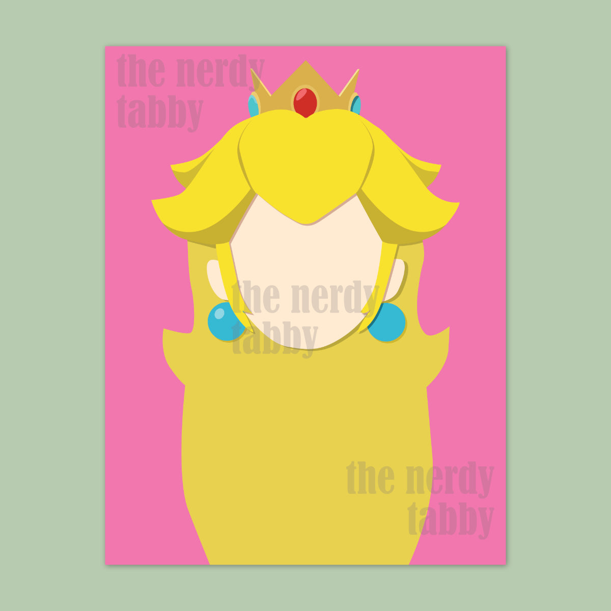 Princess Peach Portrait