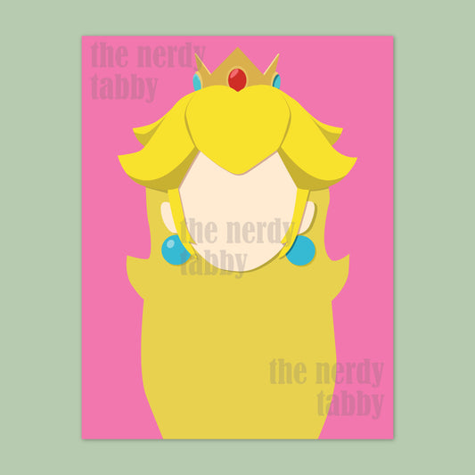 Princess Peach Portrait