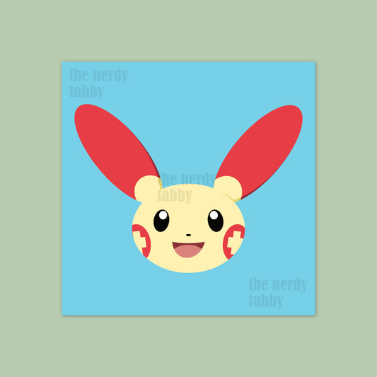 Plusle Portrait