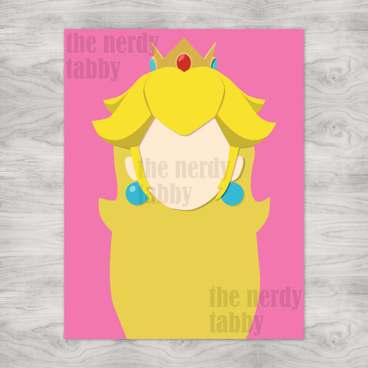 Princess Peach Portrait