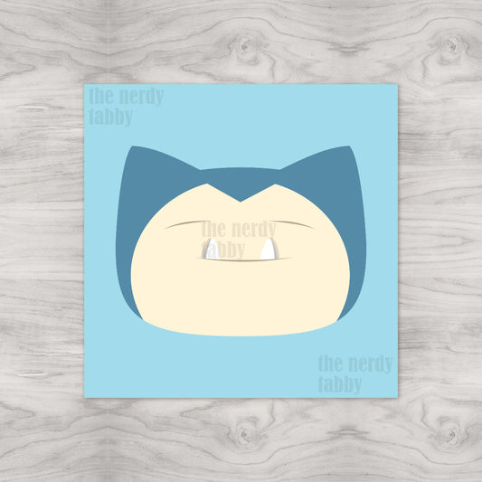 Snorlax Portrait