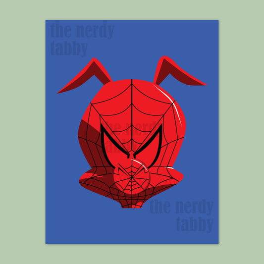 Spider Pig Mask Portrait