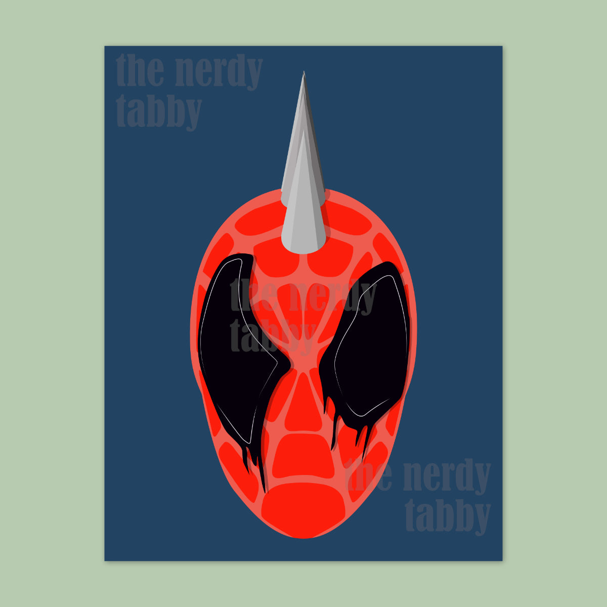 Spider Punk Mask Portrait