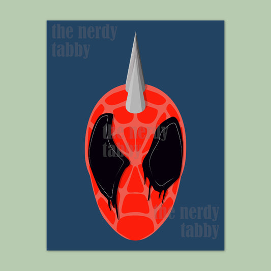 Spider Punk Mask Portrait
