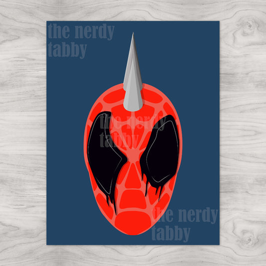 Spider Punk Mask Portrait